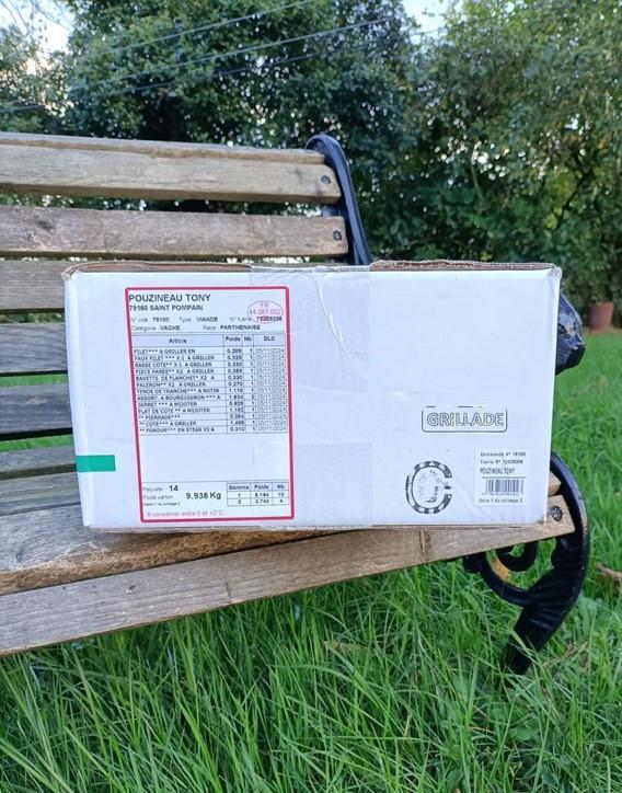 Colis de Vache 10kg GRILLADES